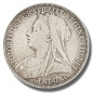 1896 VICTORIA CROWN SILVER COIN