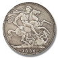 1896 VICTORIA CROWN SILVER COIN