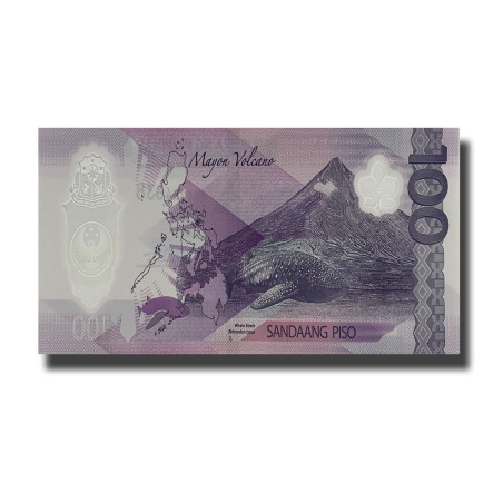 2024 Phillipines 100 Sandaag Piso Polymer Banknote Uncirculated