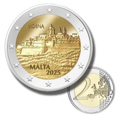 2025 Malta Dated Coin Set in BU Folder