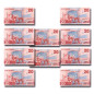Zambia Twenty Kwacha Pack of 10 Uncirculated Banknotes