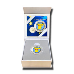 2 Euro Coloured Coin Single box Pokemon