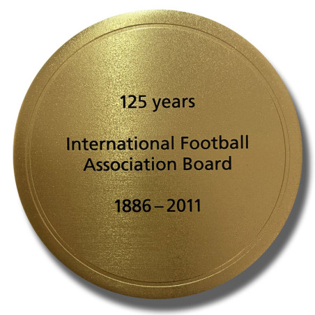 2011 FIFA IFAB Football Medal 125 Years International Football Anniversary