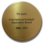2011 FIFA IFAB Football Medal 125 Years International Football Anniversary