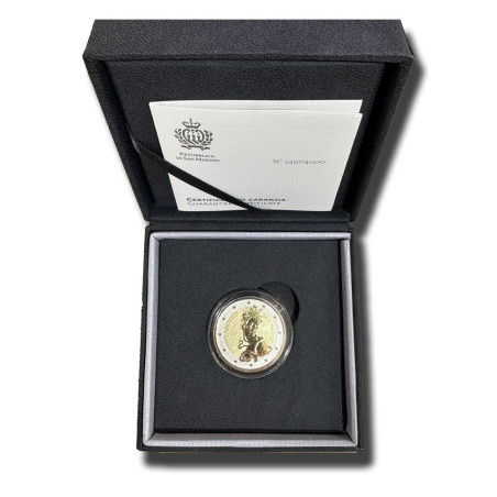 2025 San Marino Michelangelo ‘Reverse’ 2 Euro Coin Box