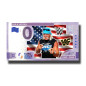0 Euro Souvenir Banknote Hulk Hogan 1953-2025 Custom Colour 2025