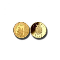 2012 Malta - €50 Antonio Sciortino  Commemorative Coin Gold - Proof