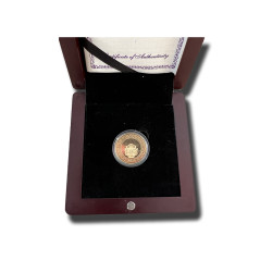 2010 Malta gold coin Auberge D'Italie