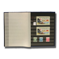 World Stamp Collection MNH in Album Belgium France England Israel Usa Canada Faroe Island Catalogue Value €300
