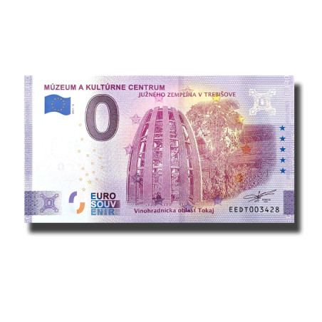 0 Euro Souvenir Banknote Muzeum a Kulturne Centrum Slovakia EEDT 2021-1