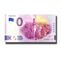 0 Euro Souvenir Banknote Spacince Slovakia EEGQ 2025-1