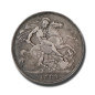 1889 United Kingdom Victoria Full Crown Silver Coin