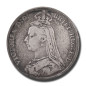 1889 United Kingdom Victoria Full Crown Silver Coin