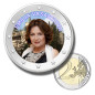 2 Euro Coloured Coin Emilia Vasaryova