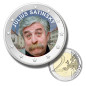 2 Euro Coloured Coin Julius Satinsky