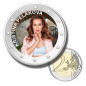 2 Euro Coloured Coin Kristina Pelakova