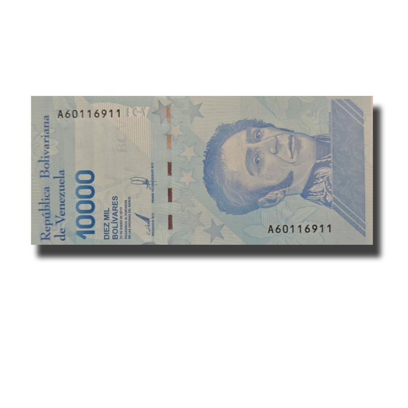 2019 Venezuela 10000 Mil Bolivares Banknote Uncirculated