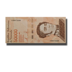 2019 Venezuela 50000 Bolivares Banknote Uncirculated