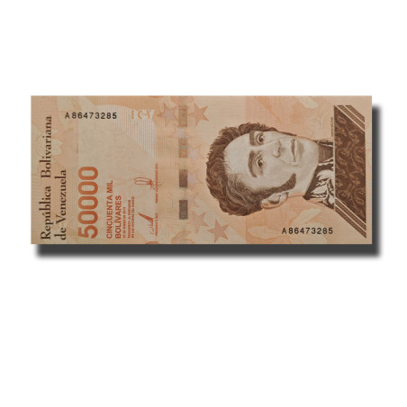 2019 Venezuela 50000 Bolivares Banknote Uncirculated