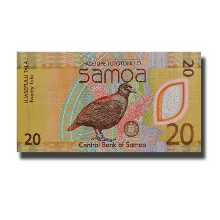 2023 Samoa 20 Tala Polymer Banknote Uncirculated