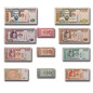 2008-2020 Mongolia Tugrik Set of 11 Banknote Uncirculated