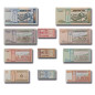 2008-2020 Mongolia Tugrik Set of 11 Banknote Uncirculated