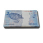 2010 Brazil 2 Reais Complete Bundle Banknote Uncirculated