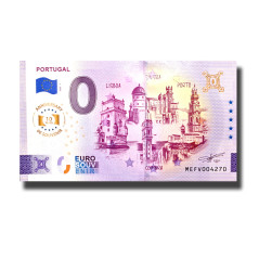 Anniversary 0 Euro Souvenir Banknote Portugal Portugal MEFV 2025-1