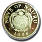 1998 Nauru $50 Proof Gold Coin 14ct 0.585 7.77gr