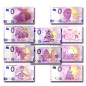 Set of 10 Italian Banknotes Pasajes Italy 2019-2025 Set of 10 Italian Banknotes Pasajes Italy 2019-2025