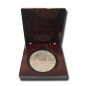 1974-2014 Malta 40 Sena Repubblika Silver Medal Original Box