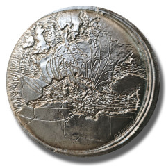 Air Malta Medal 50mm Silver 117gr