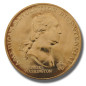 USA Medal American Revolution Bicentennial George Washington 35mm Gold Gilt