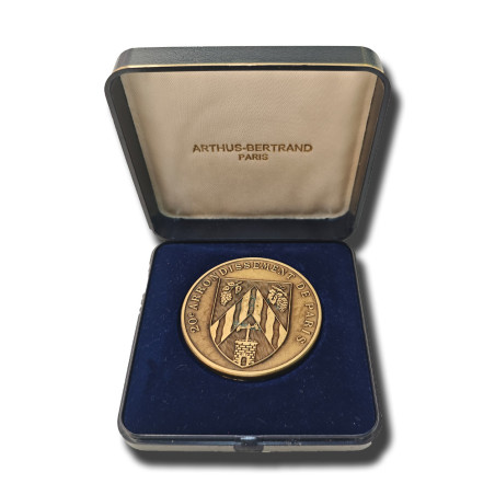 France Medal 20e Arron Dissement de Paris Medal 50mm