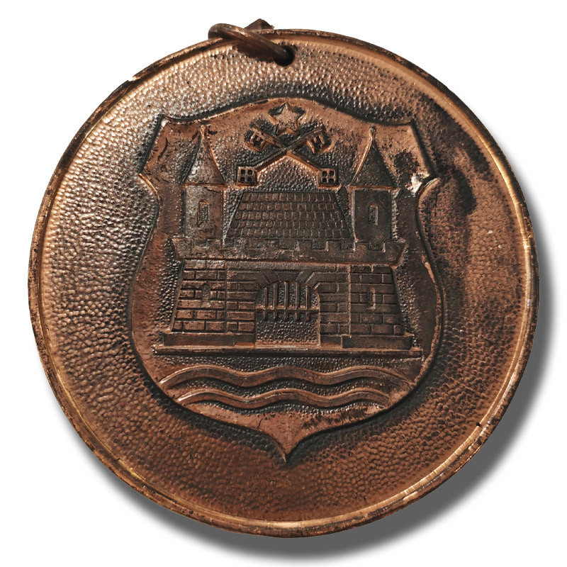 Latvia Medal Riga Copper 60mm