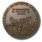 1863 Italy Medal Centenario Di Givseppe Gioachino Belli XXI 50mm