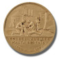 1859 Malta Medal Golden Jubilee 0,800 Silver St John Ambulance Gold Gilt 70mm