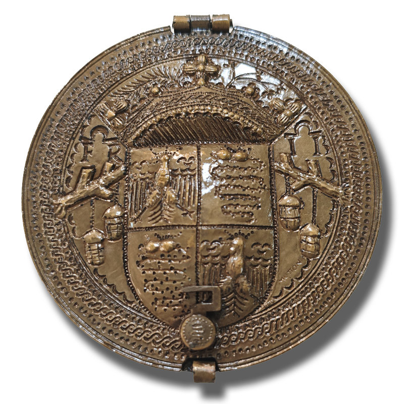 Medal Reproduction of a Renaissance ecclesiastical seal case