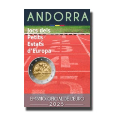 2025 Andorra Games of the Small States of Europe 2 Euro Coin