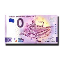 0 Euro Souvenir Banknote Athens- Panatheniac Stadium Greece YEAA 2025-1