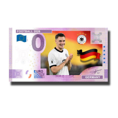 0 Euro Souvenir Banknote Football 2026 Germany Custom Colour