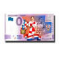 0 Euro Souvenir Banknote Football 2026 Croatia Custom Colour