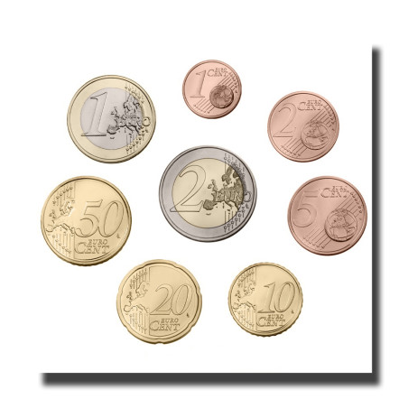 2026 Bulgaria Euro Coin Set of 8 Coins Uncirculated