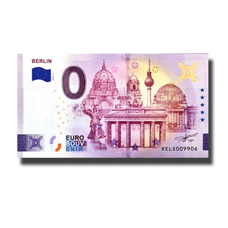 Gold 0 Euro Souvenir Banknote Berlin Germany XELS 2026-8