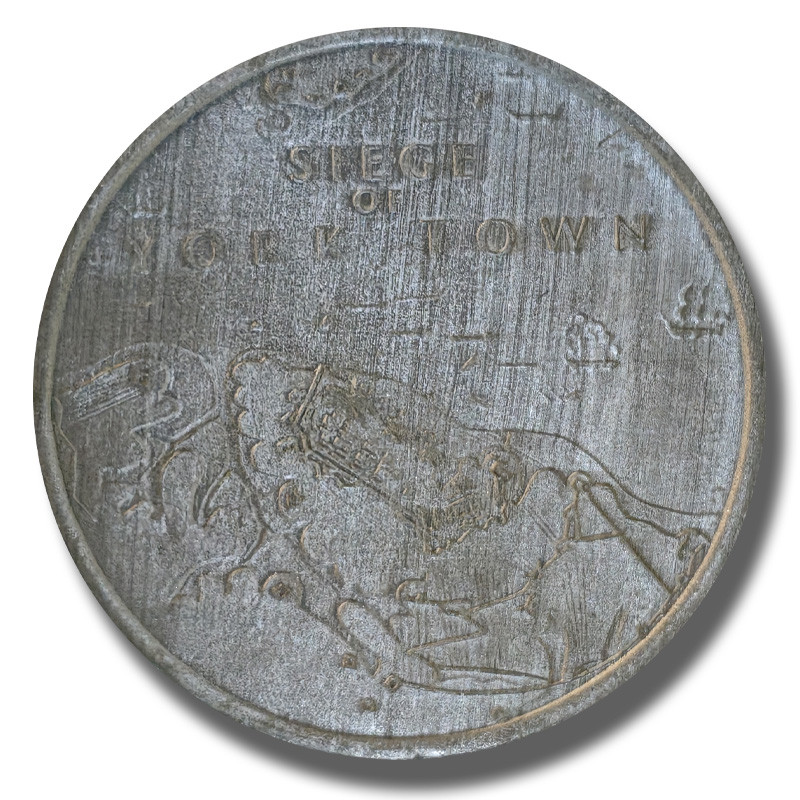 1781 Medal Yorktown The final winning of American independence