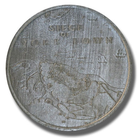 1781 Medal Yorktown The final winning of American independence