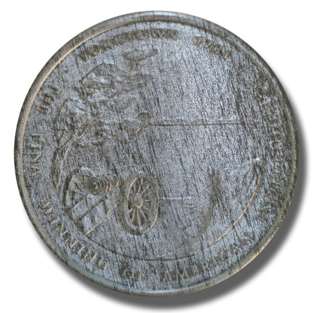 1781 Medal Yorktown The final winning of American independence