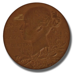 1897 Victoria Diamond Jubilee Bronze Medal