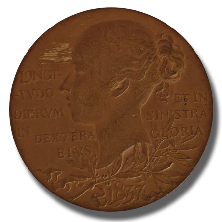 1897 Victoria Diamond Jubilee Bronze Medal