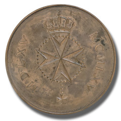 1954 Marian Devotional Bronze Medal with Maltese Cross